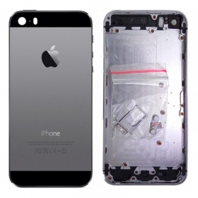 Apple iPhone 5S coperchio batteria posteriore grigio (space grey) (usato grade B, originale)
