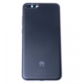 Huawei Y6 2018 coperchio batteria posteriore (nero) (usato grade C, originale)