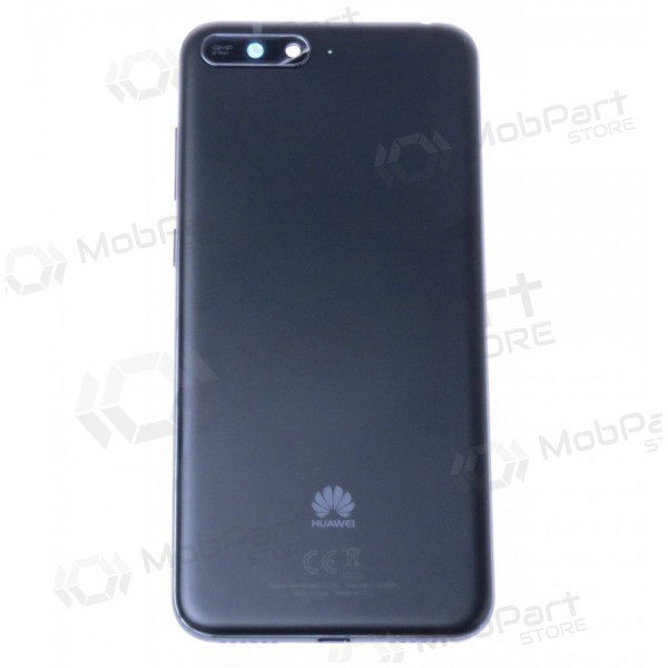 Huawei Y6 2018 coperchio batteria posteriore (nero) (usato grade C, originale) Huawei Y6 2018 coperchio batteria posteriore (nero) (usato grade C, originale)