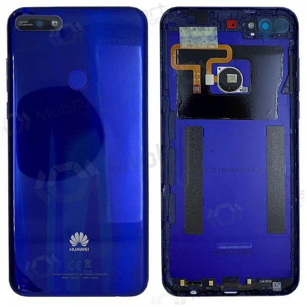 Huawei Y7 2018 coperchio batteria posteriore (blu) (usato grade C, originale) Huawei Y7 2018 coperchio batteria posteriore (blu) (usato grade C, originale)