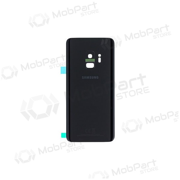 Samsung G960F Galaxy S9 coperchio batteria posteriore nero (Midnight Black) (usato grade C, originale) Samsung G960F Galaxy S9 coperchio batteria posteriore nero (Midnight Black) (usato grade C, originale)