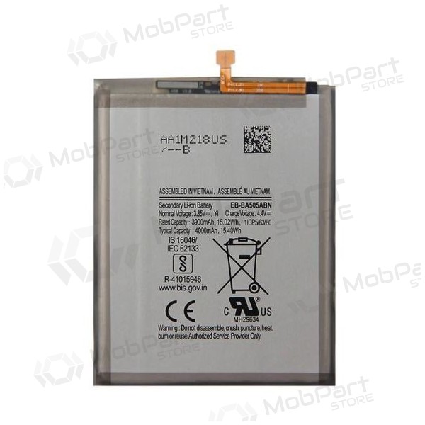 Samsung A205 Galaxy A20 2019 (EB-BA205ABN) batteria / accumulatore (4000mAh) Samsung A205 Galaxy A20 2019 (EB-BA205ABN) batteria / accumulatore (4000mAh)