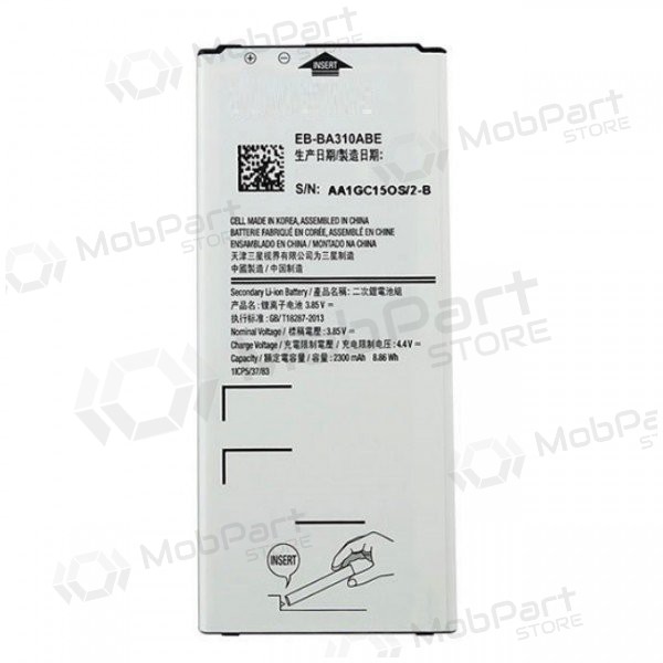 Samsung A310F Galaxy A3 (2016) (EB-BA310ABE) batteria / accumulatore (2300mAh) Samsung A310F Galaxy A3 (2016) (EB-BA310ABE) batteria / accumulatore (2300mAh)