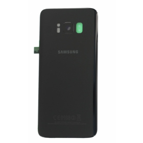 Samsung G950F Galaxy S8 coperchio batteria posteriore nero (Midnight black) (usato grade C, originale)