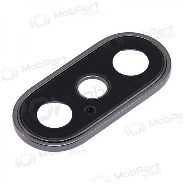 Apple iPhone XS / XS Max vetro della fotocamera (nero) (con una cornice) Apple iPhone XS / XS Max vetro della fotocamera (nero) (con una cornice)