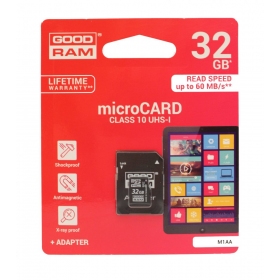 Scheda di memoria GOODRAM MicroSD 32GB (class 10) + SD adapter