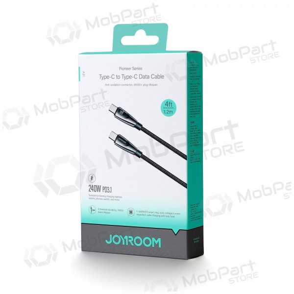 USB cavo Joyroom SA31-CC5 USB-C to USB-C 240W 1.2m nero