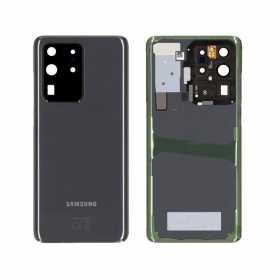 Samsung G988 Galaxy S20 Ultra coperchio batteria posteriore grigio (Cosmic Grey) (usato grade B, originale)