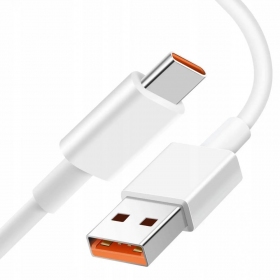 USB cavo Xiaomi USB-A to USB-C 6A 1.0m bianca