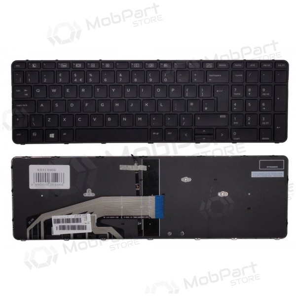HP Probook 650 G2 / G3, 655 G2 / G3 tastiera (con illuminazione) HP Probook 650 G2 / G3, 655 G2 / G3 tastiera (con illuminazione)