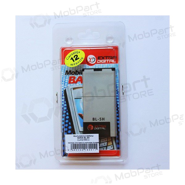 Nokia BL-5H (Lumia 630) batteria / accumulatore (1830mAh) Nokia BL-5H (Lumia 630) batteria / accumulatore (1830mAh)