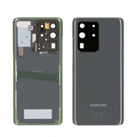 Samsung G988 Galaxy S20 Ultra coperchio batteria posteriore grigio (Cosmic Grey) (usato grade C, originale)