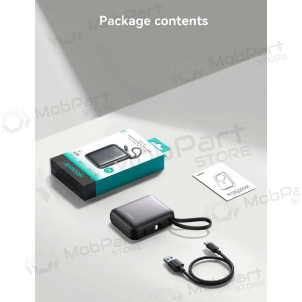 Batteria esterna Power Bank Joyroom JR-PBF27 22.5W Mini 10000mAh nero Batteria esterna Power Bank Joyroom JR-PBF27 22.5W Mini 10000mAh nero