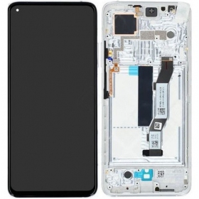 Xiaomi Mi 10T / Mi 10T Pro / Redmi K30S schermo / display (d'argento) (con una cornice) (originale)