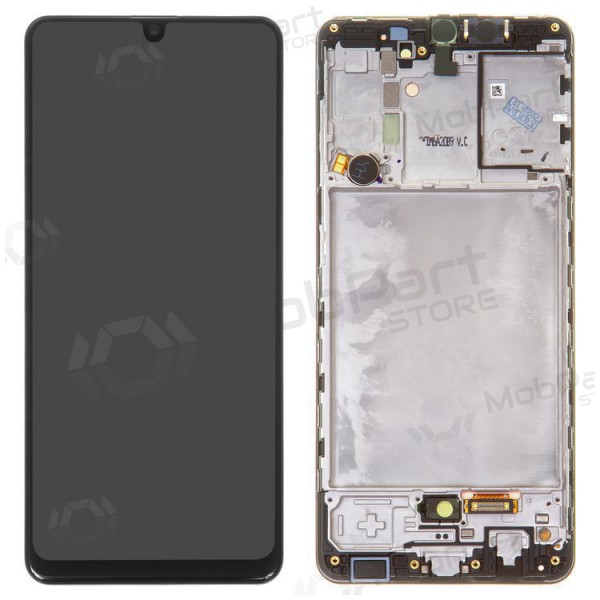 Samsung Galaxy A31 schermo / display (nero) (con una cornice) (originale) Samsung Galaxy A31 schermo / display (nero) (con una cornice) (originale)