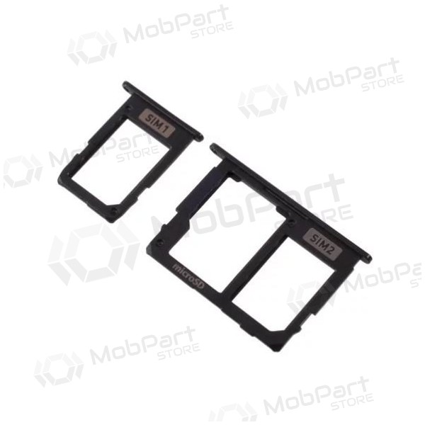 Samsung A605 Galaxy A6+ 2018 Porta SIM (2pz) (nero)