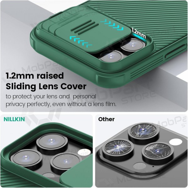 Apple iPhone 14 Pro custodia „Nillkin CamShield Pro“ (verde)
