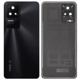 Xiaomi Poco F4 coperchio batteria posteriore (nero) (originale) (service pack)