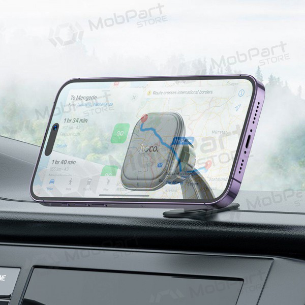 Porta cellulare da auto Hoco H30 tvirtinamas ant prietaisų skydelio magnetinis