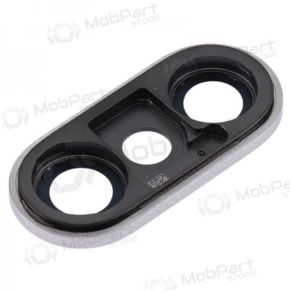 Apple iPhone XS / XS Max vetro della fotocamera (d'argento) (con una cornice) Apple iPhone XS / XS Max vetro della fotocamera (d'argento) (con una cornice)