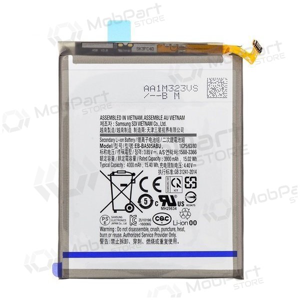 Samsung A505 Galaxy A50 2019 / A305 Galaxy A30 2019 (EB-BA505ABU) batteria / accumulatore (4000mAh) Samsung A505 Galaxy A50 2019 / A305 Galaxy A30 2019 (EB-BA505ABU) batteria / accumulatore (4000mAh)