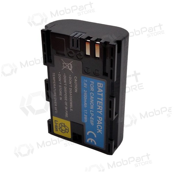 CANON LP-E6P 2400mAh foto batteria / accumulatore