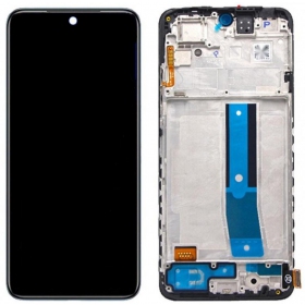 Xiaomi Poco M4 Pro 4G schermo / display (nero) (con una cornice) (originale)