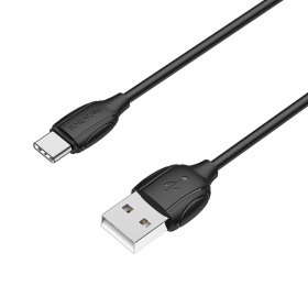 USB cavo Borofone BX19 USB-A to USB-C 1.0m nero