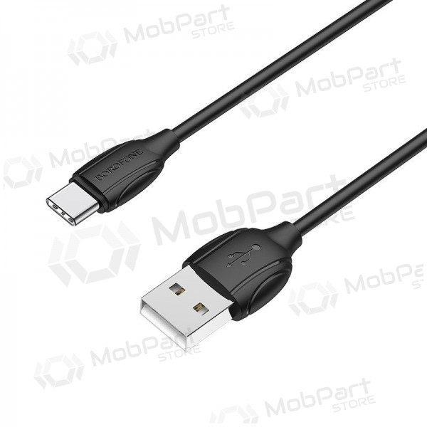 USB cavo Borofone BX19 USB-A to USB-C 1.0m nero