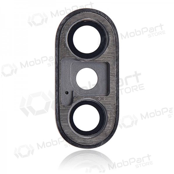 Apple iPhone XS / XS Max vetro della fotocamera (nero) (con una cornice) Apple iPhone XS / XS Max vetro della fotocamera (nero) (con una cornice)