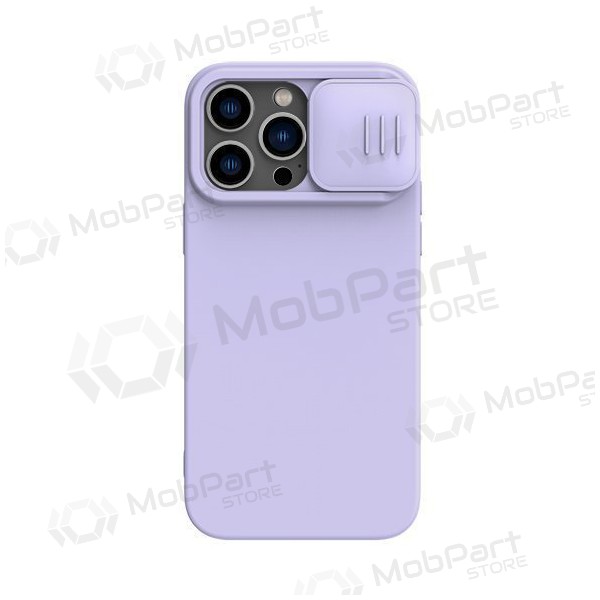 Apple iPhone 14 Pro custodia „Nillkin Silicone“ (šviesiai viola) Apple iPhone 14 Pro custodia „Nillkin Silicone“ (šviesiai viola)