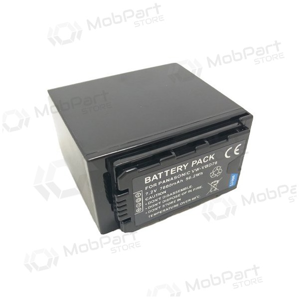 Panasonic VW-VBD78 7800mAh foto batteria / accumulatore Panasonic VW-VBD78 7800mAh foto batteria / accumulatore