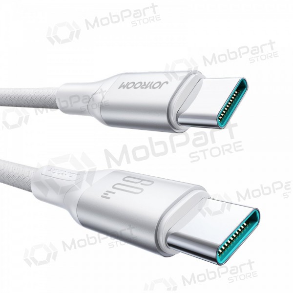 USB cavo Joyroom S-A28 USB-C to USB-C 60W 2.0m bianca