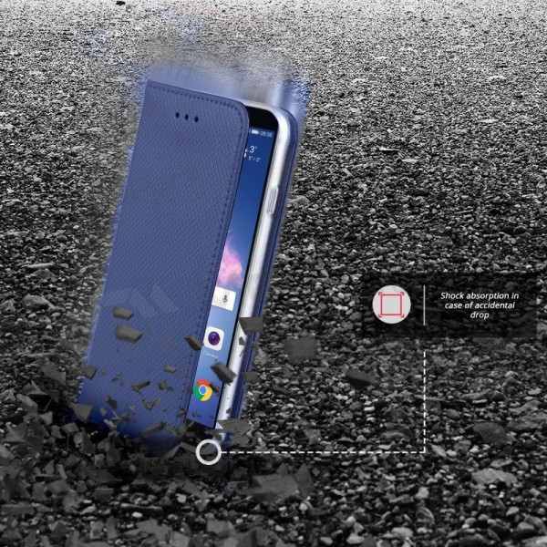 Samsung Galaxy A57 custodia - Smart Magnet (blu scuro)