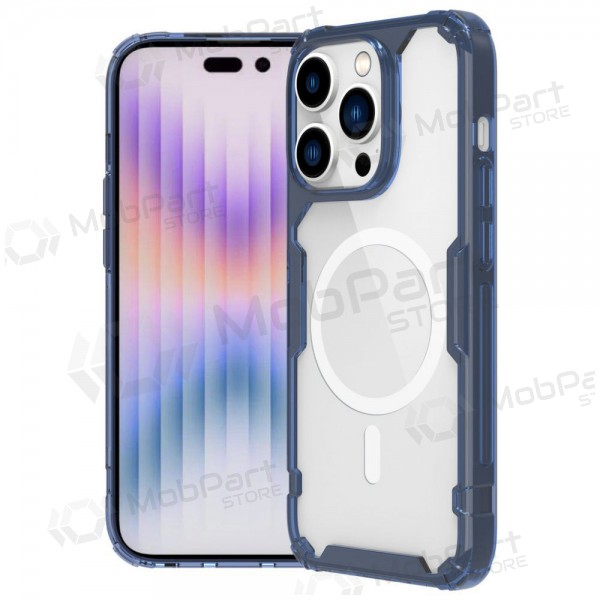 Apple iPhone 13 Pro Max custodia „Nillkin Nature Magnetic“ (blu) Apple iPhone 13 Pro Max custodia „Nillkin Nature Magnetic“ (blu)