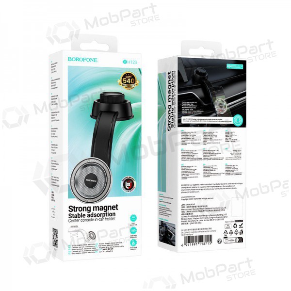 Porta cellulare da auto Borofone BH123 (dashboard) nero