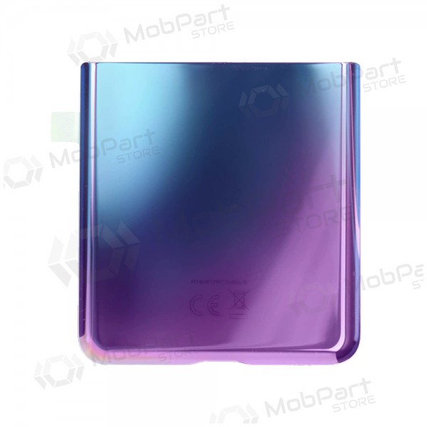 Samsung F700 Galaxy Z Flip coperchio batteria posteriore (viola) (usato grade A, originale) Samsung F700 Galaxy Z Flip coperchio batteria posteriore (viola) (usato grade A, originale)