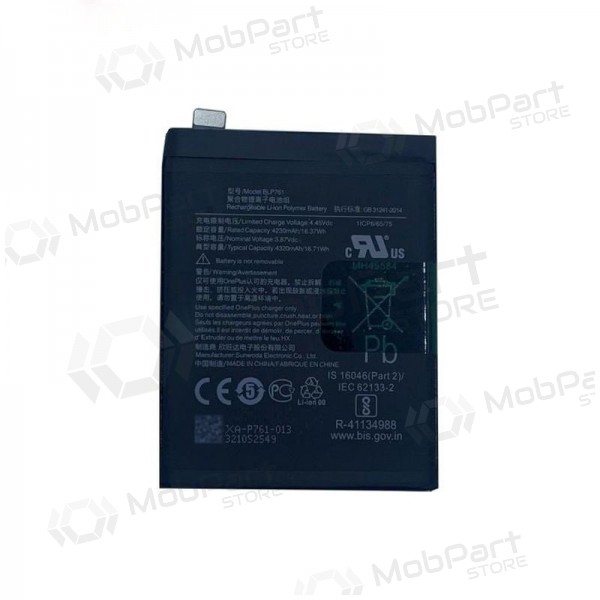 OnePlus 8 (BLP761) batteria / accumulatore (4230mAh) OnePlus 8 (BLP761) batteria / accumulatore (4230mAh)