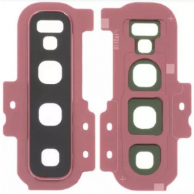 Samsung G975 Galaxy S10+ vetro della fotocamera rosa (Flamingo Pink)