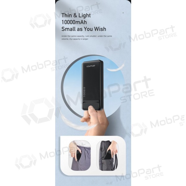 Batteria esterna Power Bank Awei P5K 5V/2.1A 10000mAh nero