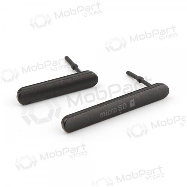 Sony Xperia M4 Aqua E2303 / Xperia M4 Aqua E2306 / Xperia M4 Aqua E2353 microSD e SIM side covers (nero) Sony Xperia M4 Aqua E2303 / Xperia M4 Aqua E2306 / Xperia M4 Aqua E2353 microSD e SIM side covers (nero)