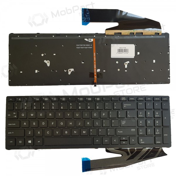 HP ZBook 17 G4, 15 G3, G4, 17 G3, G4, US tastiera HP ZBook 17 G4, 15 G3, G4, 17 G3, G4, US tastiera