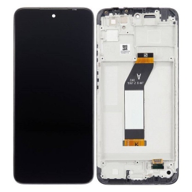 Xiaomi Redmi 10 2021 schermo / display (nero) (con una cornice) (Premium)
