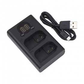 Caricatore PANASONIC DMW-BLK22, Dual