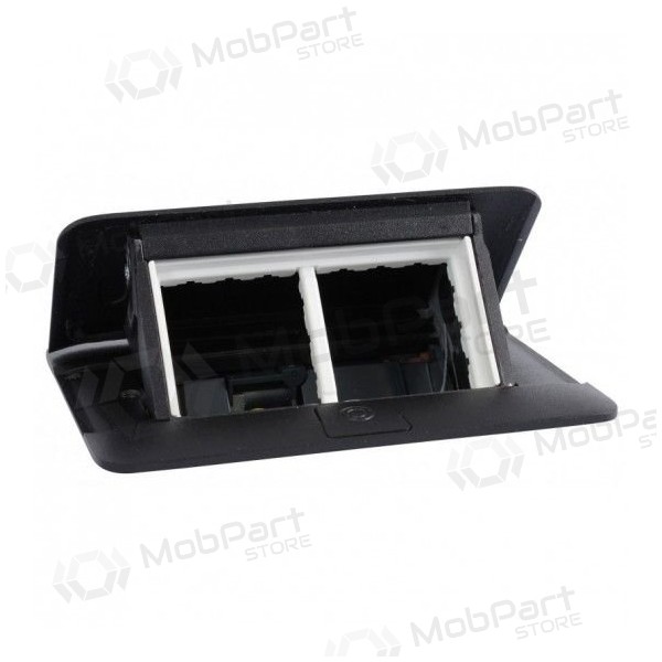 Įleidžiama modulinė dėžutė 4 mod. Legrand 654002 (nero, metalinė)