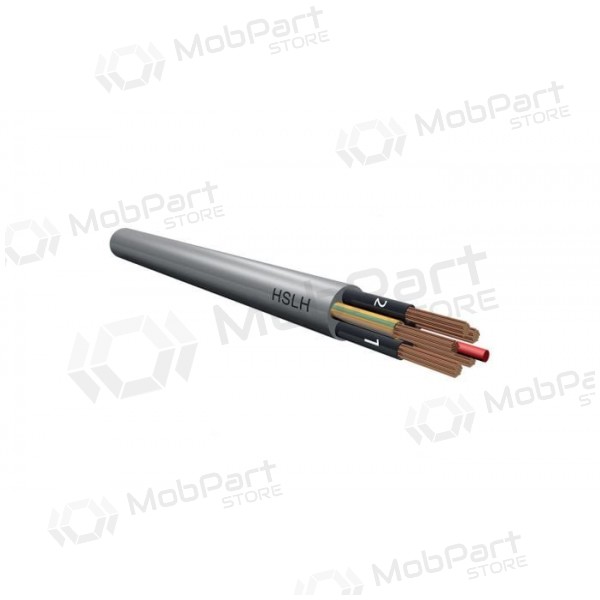 Cavo flessibile Elmat HSLH-JZ 4x1.5 mm² in rame LSZH CPR Cca 300/500 V