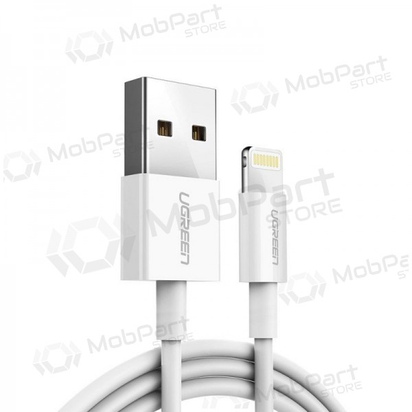 USB cavo Ugreen US155 MFi USB to Lightning 2.4A 2.0m bianca