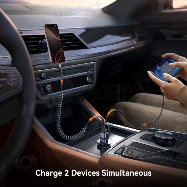 Caricatore per auto Joyroom JR-CCN16 USB-A/USB-C 15W nero