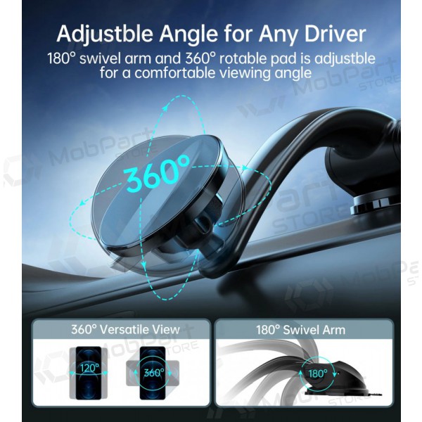 Porta cellulare da auto Choetech AT0005 nero
