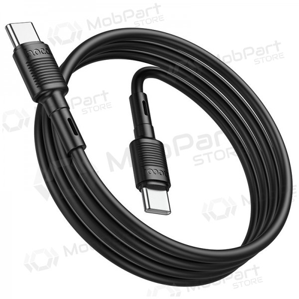 USB cavo Hoco X83 60W Type-C to Type-C 1.0m nero